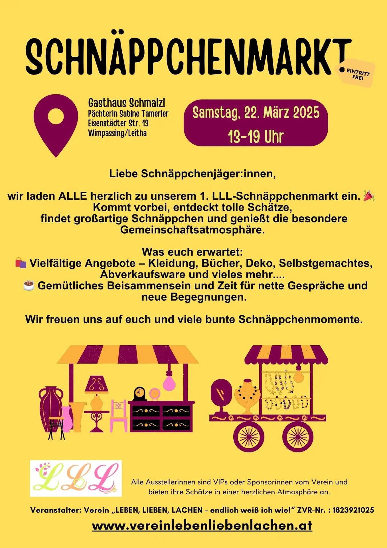 LLL Flyer Schnäppchenmarkt